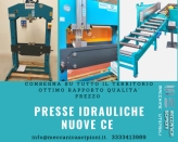 Presse annunci Presse idrauliche  vendita macchina Presse idrauliche  usati offerte aste macchine utensili attrezzature e macchinari