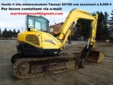 Escavatori annunci Mini escavatore Yanmar in vendita 6500 € vendita macchina Mini escavatore Yanmar in vendita 6500 € usati offerte aste macchine utensili attrezzature e macchinari