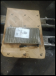Piano magnetico  a magneti permanenti usato 250 x 500mm usato  usato blocco filo di rame ed elettrodi immagine Vendite Macchine Stock usati in vendita