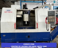 2506 - CENTRO DI LAVORO ZPS MOD. MCFV 1060 usato scaffalatura industriale immagine Scaffalature usati in vendita