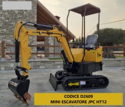 ESCAVATORE NUOVO MINI JPC HT12 usato Mini escavatore Yanmar in vendita 8500 € foto 10