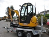 Autocarri annunci JCB JCB 8018 m/henger vendita macchina JCB JCB 8018 m/henger usati offerte aste macchine utensili attrezzature e macchinari