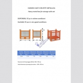 Varie Macchinari annunci Cassone per stoccaggio a rete metallica vendita macchina Cassone per stoccaggio a rete metallica usati offerte aste macchine utensili attrezzature e macchinari