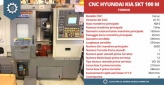 Torni annunci TORNIO CNC HYUNDAI KIA SKT 100 M vendita macchina TORNIO CNC HYUNDAI KIA SKT 100 M usati offerte aste macchine utensili attrezzature e macchinari