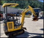 NUOVO PROGETTO S.r.l.  Vendita Miniescavatori Miniescavatore KOMATSU PC14R-2 Usato e Nuovo da Aste e Offerte E Macchinari
