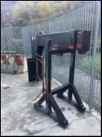 BRACCIO GRU PER CARRELLO ELEVATORE usato CARRELLO ELEVATORE DIESEL LINDE AG MOD H foto 10