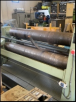 Calandra Sertom 2500x14 usato Impianto insacco Technipes immagine Impianti industriali usati in vendita