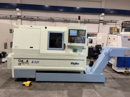 TORNIO  BIGLIA B 501   CNC FANUC 18i - T  usato FACILITAZIONE PROGRAMMAZIONE TORNI CNC foto 10