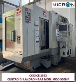 2562 CENTRO DI LAVORO HAAS MOD. MDC-500HF usato PUNTATRICI immagine Varie Macchinari usati in vendita