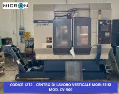 1272 CENTRO DI LAV VERT MORI SEIKI MOD CV-500B usato CENTRO DI LAVORO VERTICALE SIGMA MOD MIS foto 10