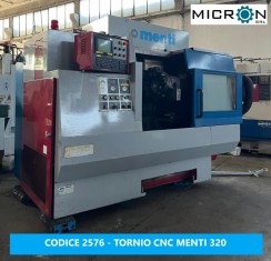 TORNIO USATO CNC MENTI 320. usato TORNIO CNC MAHO GRAZIANO A 2 ASSI MOD GR foto 10