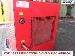 COMPRESSORE USATO ESSICATORE A CICLO FRIGORIFERO FIAC AIRBLOCK MOD DF30 usato  Compressore a vite completo foto 10