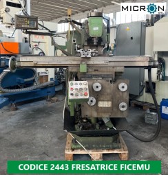 FRESATRICE USATO TESTA  UNIVERSALE  FICEMU usato tornio CNC MAZAK immagine Macchinari usati in vendita