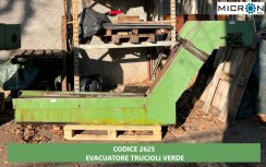 EVACUATORE TRUCIOLI VERDE usato Fustellatrice foto 10