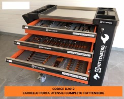 CARRELLO DA LAVORO NUOVO PORTA UTENSILI COMPLETO HUTTENBERG usato PRESSA MECCANICA COLOMBO 120T immagine Presse usati in vendita