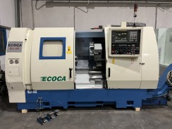 TORNIO CNC ECOCA MOD. SJ – 35  CNC FANUC Series 18- T usato RULLATRICE IZPE CERGIL 20 TON immagine Rullatrici usati in vendita