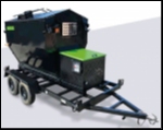 Riscaldatore per asfalto TICAB HB-2 usato TESTA DI FRESATURA SACHMAN KOSMO 4000Hom foto 10
