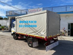 CASSONE FISSO CENTINATO CON TELO NUOVO PER IVECO,EUROCARGO SERIE GAMMA Z, E usato FURGONE IN ALLUMINIO MARCA FRANZETTI FODERATO IN LEGNO CON PORTE POSTERIORI foto 10