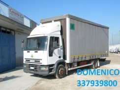 IVECO EUROCARGO 120 E 18 CASSONE + CENTINA usato CARRELLO ELEVATORE ELETTRICO 25 q. immagine Carrelli elevatori usati in vendita