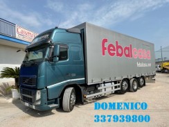 VOLVO FH 13 500 4 ASSI STRADALE EURO 5 CENTINATO CON CASSA TRASPORTO MOBILI usato Pressa meccanica 80 ton immagine Presse usati in vendita