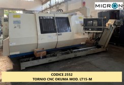 CODICE 2552 - TORNIO CNC OKUMA MOD. LT15-M usato TORNIO MIYANO foto 10