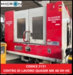 Micron S.r.l.  Vendita Centri di lavoro CODICE 2131 Usato e Nuovo da Aste e Offerte E Macchinari