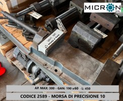 CODICE 2589 - MORSA DI PRECISIONE 10 usato PRESSA HAEGER 824 WT-2H- USATA - immagine Presse usati in vendita