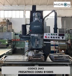 CODICE 2643 - FRESATRICE COMU B1000S usato TORNIO CNC BIGLIA immagine Torni usati in vendita
