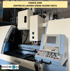 CODICE 2498 - CENTRO DI LAVORO SIMAK SK2090 VESTA usato CENTRO DI LAVORO VERTICALE SHENYANG MOD  foto 10