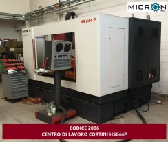 CENTRO DI LAVORO CORTINI MOD. HS644P usato CENTRO DI LAVORO VERTICALE HITACHI SEIKI foto 10