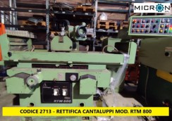 Micron S.r.l.  Vendita Rettificatrici RETTIFICA CANTALUPPI Usato e Nuovo da Aste e Offerte E Macchinari