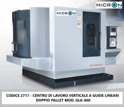 CENTRO DI LAVORO VERTICALE A GUIDE LINEARI  A DOPPIO PALLET MOD. GLG-860 usato CENTRO DI LAVORO VERTICALE SHENYANG MOD  foto 10