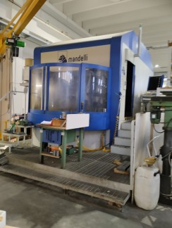CENTRO DI LAVORO ORIZZONTALE MANDELLI Mod. SPARK 1200 usato CENTRO DI LAVORO FANUC ALFA  T21iF  foto 10