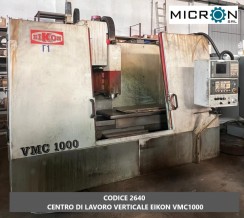 CENTRO DI LAVORO VERTICALE EIKON VMC1000 usato Stozzatrice usata THULE  immagine Stozzatrici usati in vendita