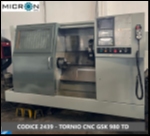 TORNIO USATO CNC GSK. usato TORNIO CNC A 2 ASSI VICTOR Vturn-26/60 - foto 10