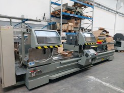 Troncatrice Emmegi Twin Elecrta Sun usato Troncatrice alluminio foto 10